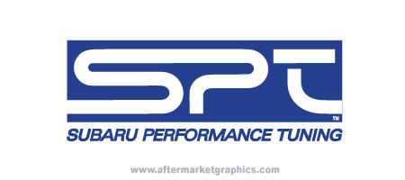 Subaru Performance Tuning Decals - Pair (2 pieces)